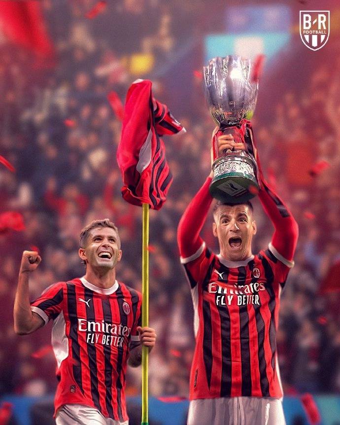 尤文2-1逆转AC米兰，夺得胜利