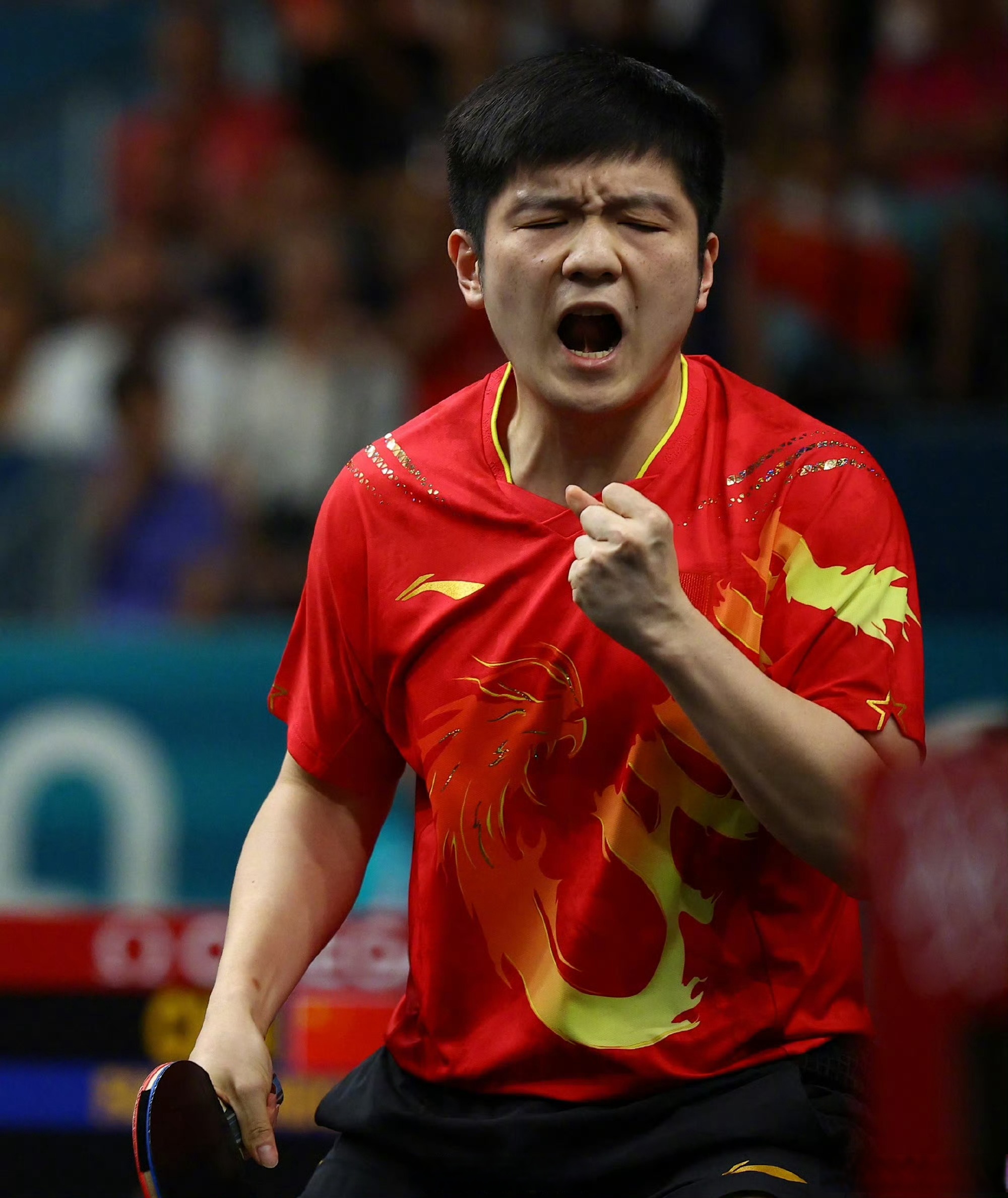 法国乒乓球队强势瑞典乒乓球队，樊振东送出助攻的简单介绍